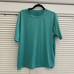 Patagonia Teal Capilene Cool Daily shirt